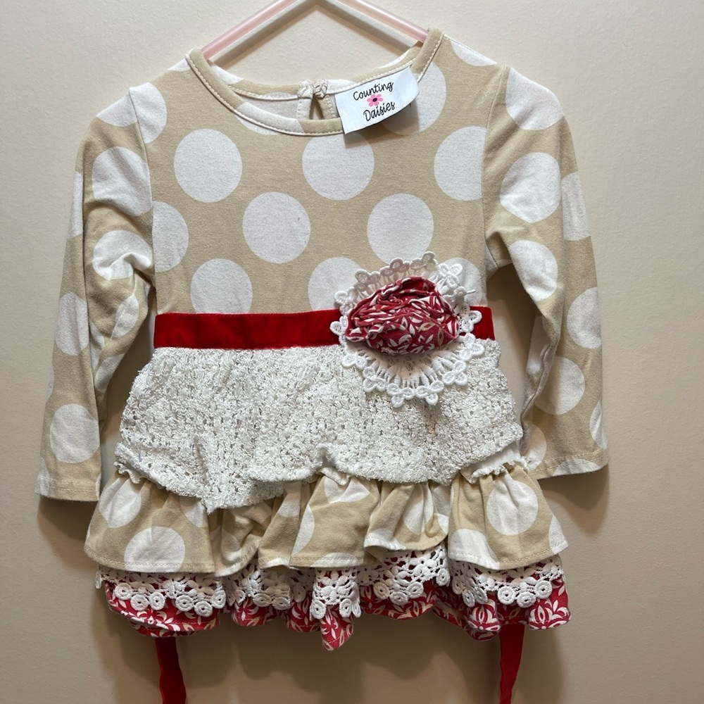 Counting daisy’s 13 mo girls matching set